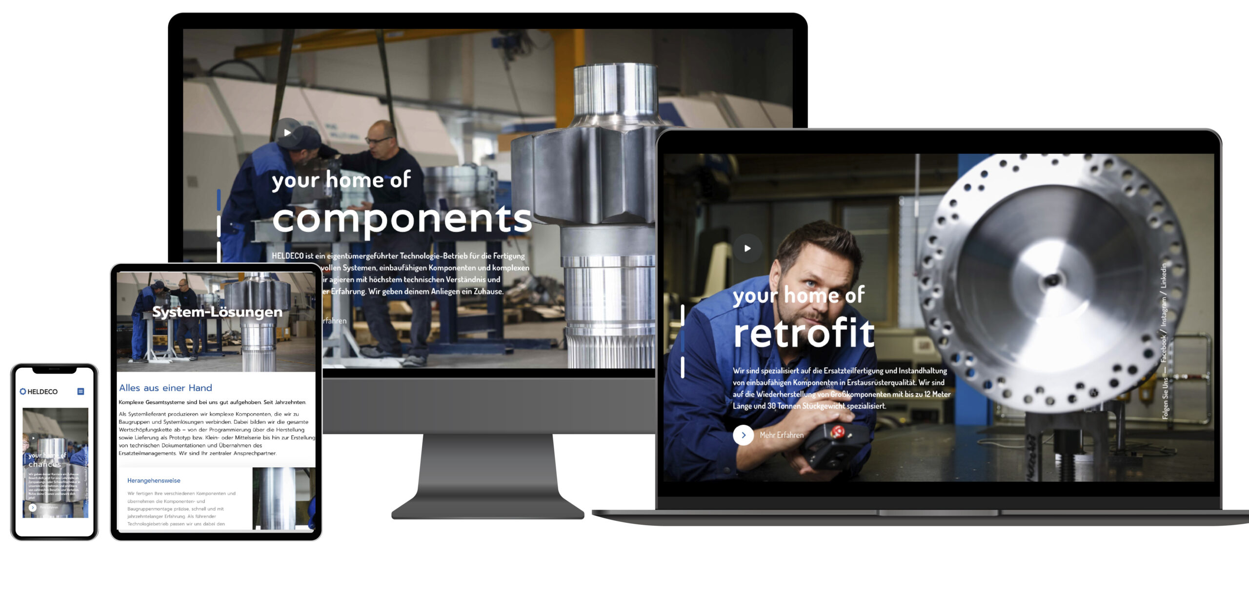 HELDECO presents new website