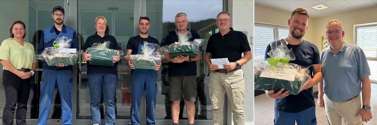 Quintett feiert HELDECO-Jubiläum